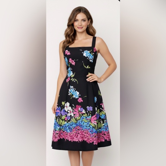 K Studio Dresses & Skirts - Y2K K Studio Floral Midi Dress Size 6